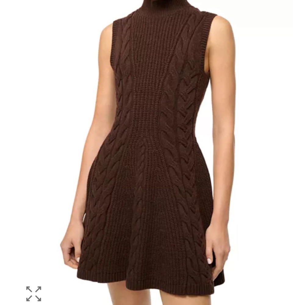 STAUD Charade knit dress NWT